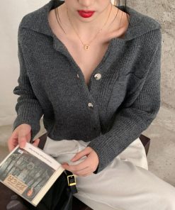 カーディガン | ショート丈ニット トップス