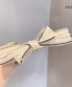 その他アクセサリー | リボンバレッタ 髪飾り ヘアアクセサリー