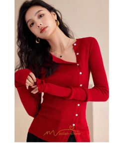 シャツ・ブラウス | ニットシャツ 長袖 ゆったり シャツ ブラウス トップス 体型カバー レディース 春秋 シンプル オシャレ 20代30代40代50代 ナチュラル カジュアル 着痩せ