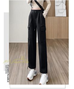 チノ・テーパード・ジョガー・スキニーパン | テーパードパンツ パンツ レディース 着痩せ ワイドパンツ 裾ひも付き ハイウエスト ウエストゴム カジュアル 秋冬 ロングパンツ 新作 無地 きれいめ コーデ