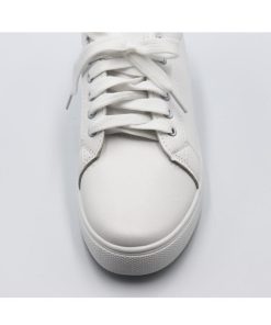 ショートブーツ | 履きやすい レースアップ フラットシューズ レディースシューズ 靴 ローカット スニーカー