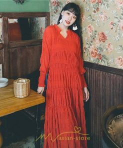 マキシ | リゾートワンピース レディース ロング丈 長袖 Aライン 旅行用 大人 可愛い お洒落 ふんわり フェミニン かわいい 春夏秋 SNS映え お出かけ きれいめ