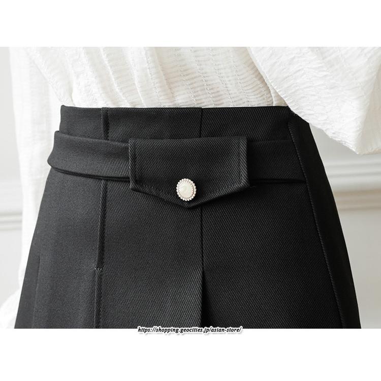 スカート | レディース 秋 冬 秋冬 ミモレ丈 膝丈 ロング 無地 ミディアム丈 ひざ丈 送料無料 Aライン ハイウエスト おしゃれ 通勤 通学 ラシャ 2022年秋冬 暖か