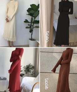ワンピース | ニットロング レディース秋冬