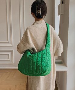 トートバッグ | キルトショルダーバッグダウン風レディース