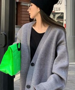 カーディガン | ニットレディース 中厚手