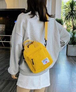 ショルダーバッグ | ミニ トートバッグ 小さめ 2way ボディバッグ 斜めがけ レディース スクエアバッグ かわいい 大人 キャンバスバッグ