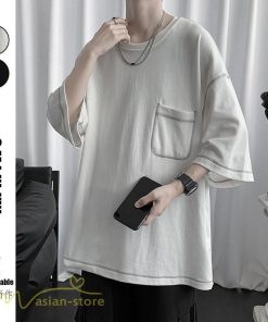 Tシャツ | 半袖メンズ カットソー ゆったり 半袖 カジュアル おしゃれ カジュアル 夏新作 体型カバー シンプル 30代 カッコウイイ ポケット 20代 無地