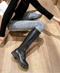 ロングブーツ | レディース ブーツ レディース 靴 シューズ 合皮レザー 歩きやすい 美脚 カジュアル 通勤 2022 ノーインソール インソール 通学 おしゃれ