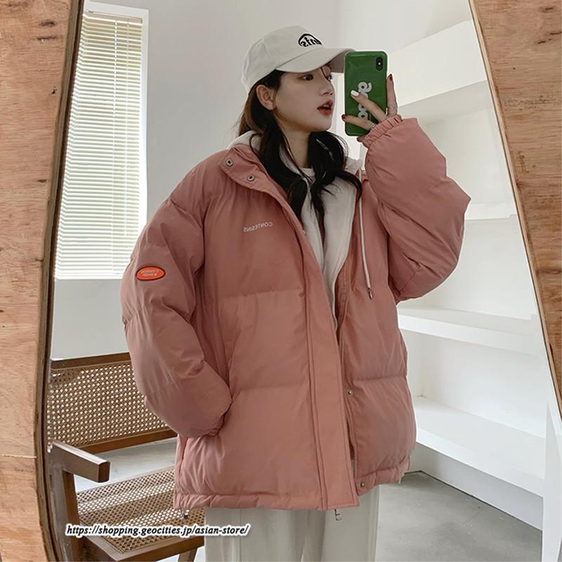 ダウンジャケット コート | フェイクレイヤードダウンジャケット 重ね着風ジャケット 中綿ジャケット アウター ダウン 防風 防寒 フード付き 秋冬コート ジップアップ レディース
