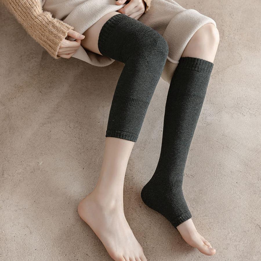 その他小物 | ロング丈ニットレッグウォーマーレディース