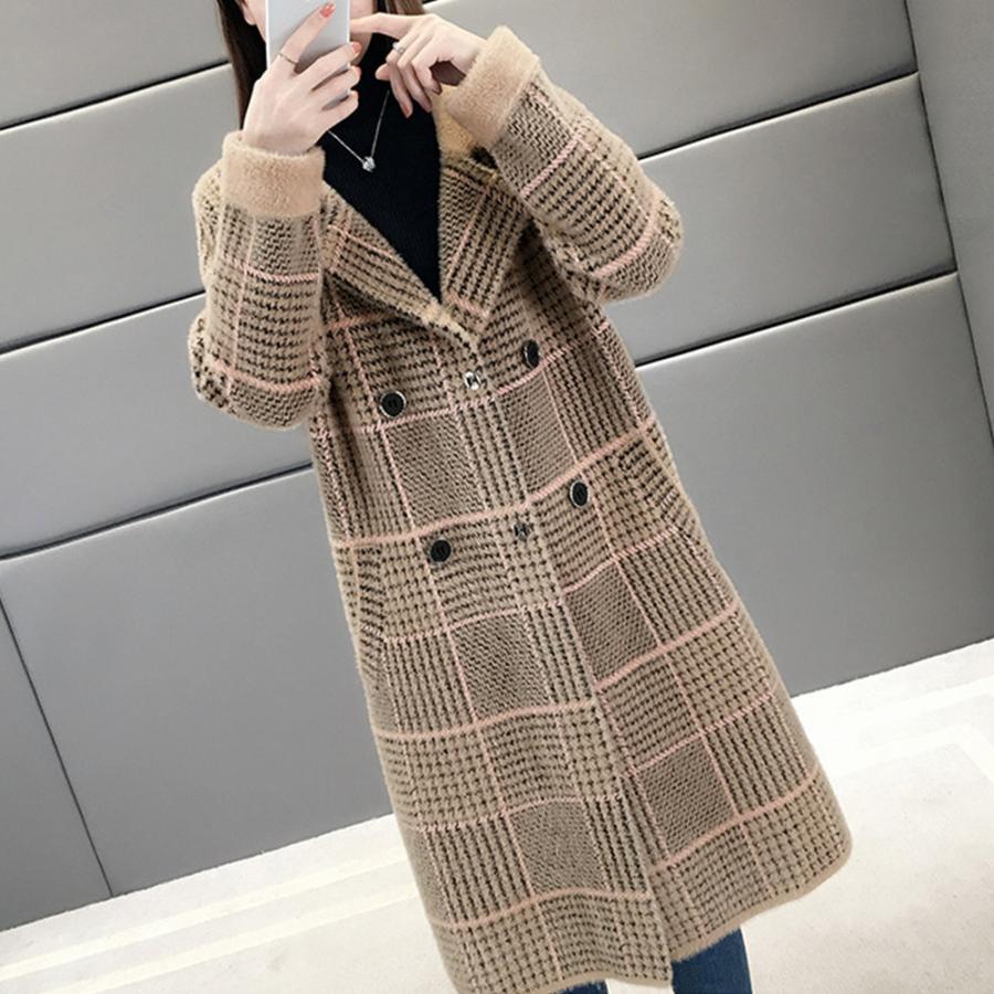 トレンチコート | グレンチェック チェスターコート 韓国