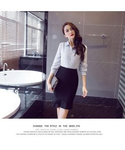 スカート | タイトマーメイドハイウエスト セクシーヒップアップ 膝丈無地 黒 オフィス 30代40代 50代 フォーマル