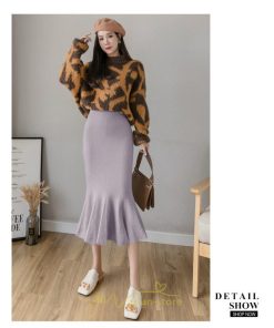 スカート | レディース ロング丈 マーメイド可愛い シンプル ニット 秋冬コーデ ボトムス きれい フレアカジュアル 女子会 新作 デート 抜け感