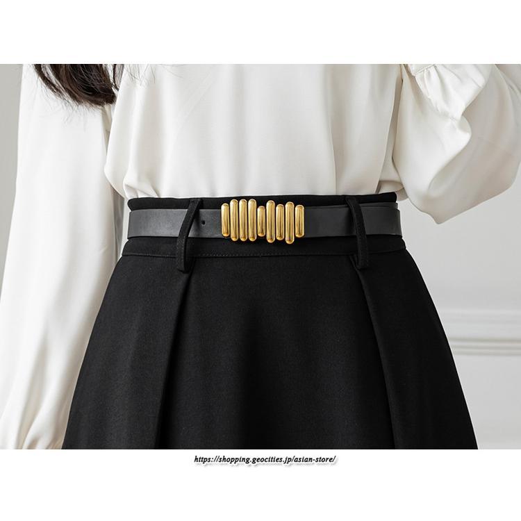 スカート | フレアロングロング丈 ミモレ丈 Aラインベルト付き 通勤 20代 30代 40代 50代 上品 コーデ 着痩せ 高見え 送料無料