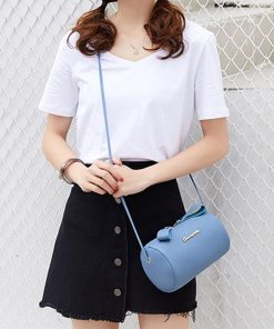 ショルダーバッグ | ミニ ドラムバッグ レディース かわいい 小さめ ロールバッグ