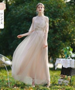 大人 | 結婚式 ワンピース パーティドレス 二次会 フォーマル レース ロングドレス 披露宴 お呼ばれ ピアノ 演奏会 春 春夏 秋 冬 秋冬 夏