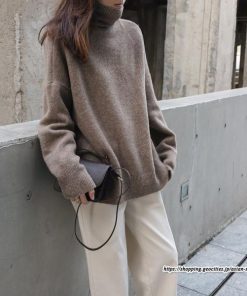 ニット・セーター | ニット レディース セーター 綿 タートルネック 秋 冬 長袖 トップス コットン 黒 白 大きいサイズ 30代 綿ニット 20代 40代 おしゃれ 50代