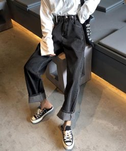 デニム | ストレートデニムパンツ レディース 韓国