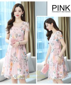 マキシ | ワンピース レディース 夏 半袖 シフォンワンピース 体型カバー 着痩せ 韓国風 30代 40代 通勤 OL デート お出かけ 新作 ショピング キレイめ 2022 おしゃれ