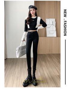 チノ・テーパード・ジョガー・スキニーパン | スキニー パンツ ロングパンツ レディース ボトムス レギンスパンツ ストレッチ 秋 冬 ロング丈 10代20代30代40代50代 着痩せ 細見え カジュアル 高見え