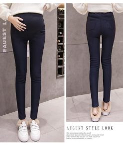 マタニティ | 短納期マタニティデニムパンツ ストレッチパンツ ロングパンツ ボアパンツ 裏起毛 保温 あたっか XXXLまで 妊婦服 調整できる ウエストゴム マタニティウェア