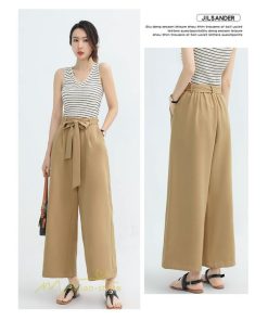 ワイドパンツ | ガウチョパンツ レディース 春 夏 秋 ボトムス 40代 美脚 無地 9分丈 ロング丈 ハイウェスト カジュアル 20代 可愛い 普段着 上品 ゆったり 30代