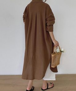 シャツ・ブラウス | シャツワンピース ロングシャツカーデ