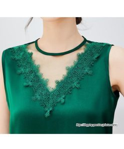 キャミソール タンクトップ | タンクトップ レディース 秋 秋服 レイヤード インナー ノースリーブ 重ね着 夏秋物 ベーシック しわにくい とろっと滑らかな肌触りの落ち感素材 Vネック