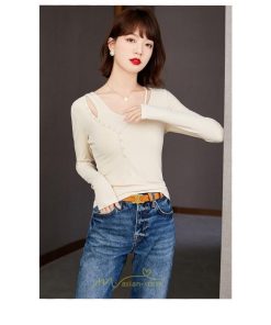 シャツ・ブラウス | ブラウス Tシャツ レディース 長袖 細身 フォーマル オフィス タイト きれいめ 春夏秋 トップス 送料無料 SNS映え 可愛い 着痩せ おしゃれ