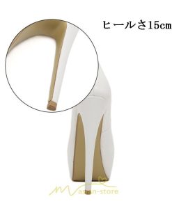 パンプス | 15cmヒール エナメル ハイヒール ピンヒール 大きいサイズ 美脚パーティー フォーマル 痛くない 結婚式 プレゼント 入園式 卒園式 卒業式 入学式 女性