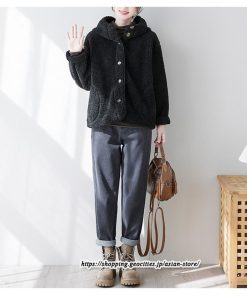コート・ジャケット | ボアジャケット レディース 秋冬 アウター コート ジャケット ボア 暖かい ふわふわ 厚手 フード付き 長袖 可愛い 送料無料 トップス 無地 大人 30代 20代