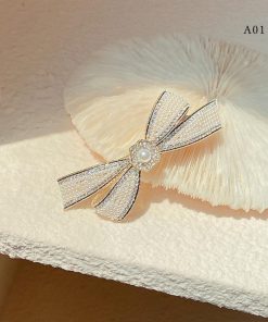 その他アクセサリー | リボンバレッタ 髪飾り ヘアアクセサリー