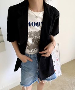 テーラードジャケット | 半袖テーラードジャケットオルチャン夏新作