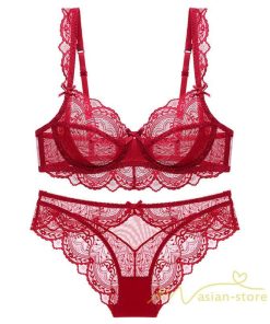 送料無料セール | ブラジャー ショーツセット 下着女性 上下セット 下着 大きいサイズ 30代 40代 脇肉 補正ブラ ワイヤーあり ナイトブラ ノンパッド レース セクシー