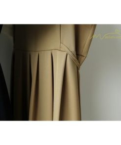 マキシ | プリーツワンピース ワンピース 半袖 レディース お呼ばれ 二次会 ミモレ丈 ゆったり 夏 リゾート 切り替え 体型カバー エレガント レイヤード 重ね着風