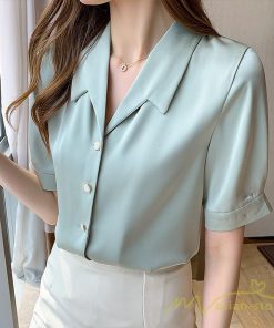 シャツ・ブラウス | ブラウス シャツ オフィス レディース 白 半袖 ビジネス カジュアル 通勤着 レディース 半袖 シャツ トップス 女性着 上品 きれいめ ブラウス エレガント