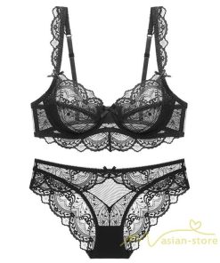 送料無料セール | ブラジャー ショーツセット 下着女性 上下セット 下着 大きいサイズ 30代 40代 脇肉 補正ブラ ワイヤーあり ナイトブラ ノンパッド レース セクシー