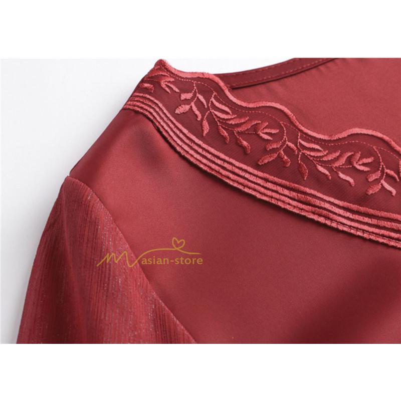 tシャツ・カットソー | Tシャツ レディース 7分袖 七分袖 カジュアル Vネック おしゃれ 女性用 シンプル 無地 ブラック 着痩せ レース付き シフォンシャツ 母の日 20代30代40代50代