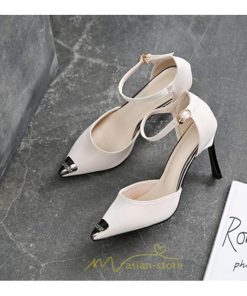 パンプス | ハイヒール ポインテッドトゥ ヒール5cm7cm8.5cm パーティー フォーマル ストラップ ピンヒール 大きいサイズ 歩きやすい 靴 結婚式 パーティ