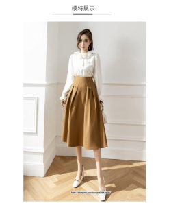 スカート | ロング丈 ミモレ丈 フレアロングAライン通勤 20代 30代 40代 50代 コーデ 着痩せ 高見え 送料無料 きれいめ