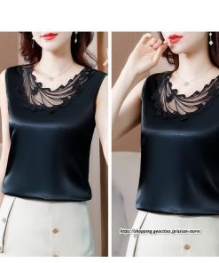 キャミソール タンクトップ | タンクトップ レディース 秋 秋服 レイヤード インナー ノースリーブ 重ね着 ベーシック 夏物 夏秋物 しわにくい とろっと滑らかな肌触りの落ち感素材 春服