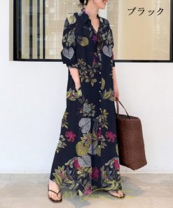 マキシ | ワンピース レディース 50代 40代 30代 20代 きれいめ 綿麻 ロング丈 マキシ丈 Aライン お呼ばれ カジュアル 女子会 デート 同窓会 パーティ 普段使い