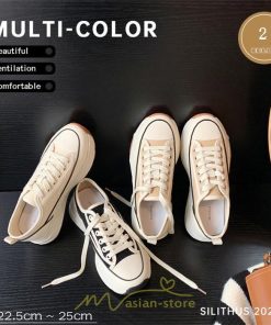 スニーカー | シューズ レディース 靴 レディース靴 帆布 カジュアルシューズ おしゃれ ズック靴 歩きやすい 厚底 春秋 美脚 厚底新作