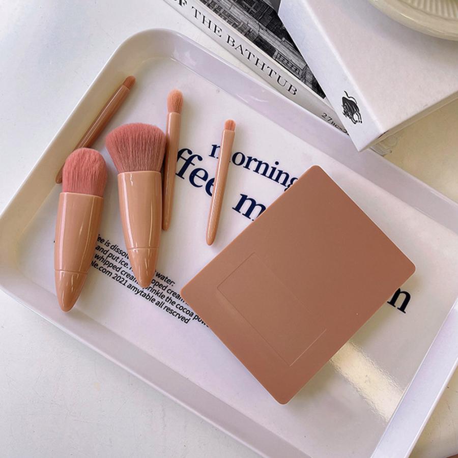 その他小物 | メイクブラシ5本セット 収納ケース付き