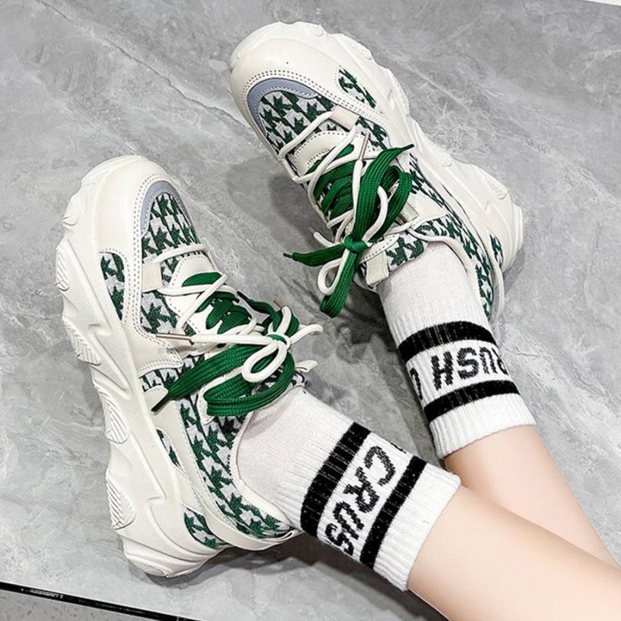 ショートブーツ | ダッドスニーカー 韓国 レディース 美脚