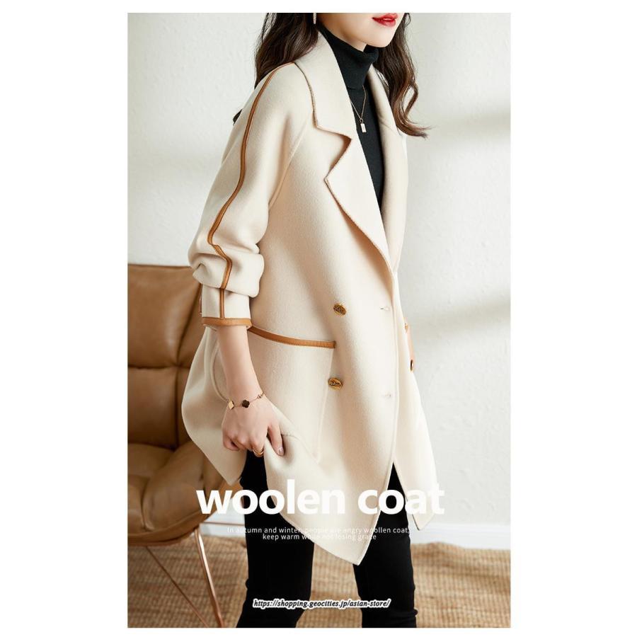コート・ジャケット | コート チェスターコート ラシャ ミディアム丈コート ジャケット レディース 秋 アウター ゆったり 体型カバー きれいめ 羽織り 通学 通勤 上品 オフィス