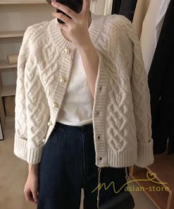 カーディガン | ニットショート丈 アウター レディース 羽織り 無地 長袖 ライトアウター セーター 秋冬 ニット 可愛い 20代30代 通学通勤