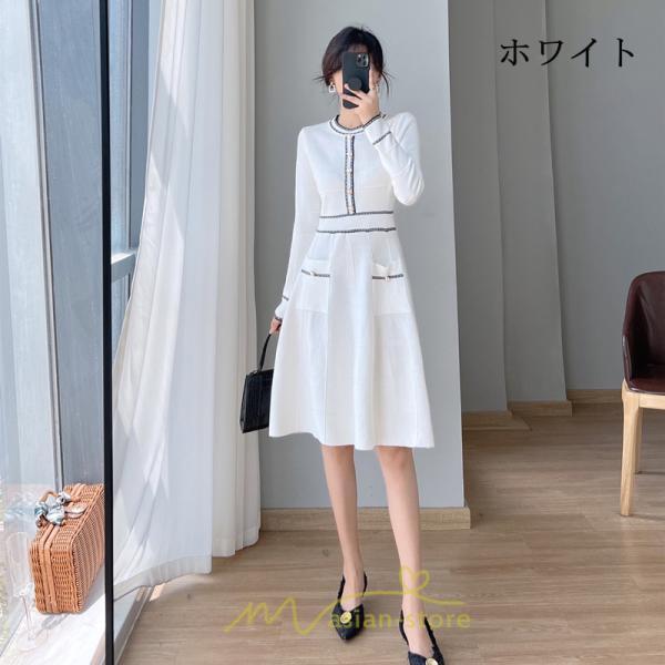 ニットワンピース | ワンピース レディース ニット ワンピース ニット チュニック 膝丈 ロング 長袖 着痩せ 20代30代40代50代 送料無料 秋冬 可愛い 秋冬コーデ