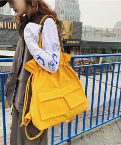 女性用バッグ | トートバッグ 帆布 キャンバスバッグ レディース 手提げ 大容量 かばん エコバッグ 巾着タイプ 肩掛けバッグ 大きめ おしゃれ 通学 通勤バッグ 軽い カジュアル